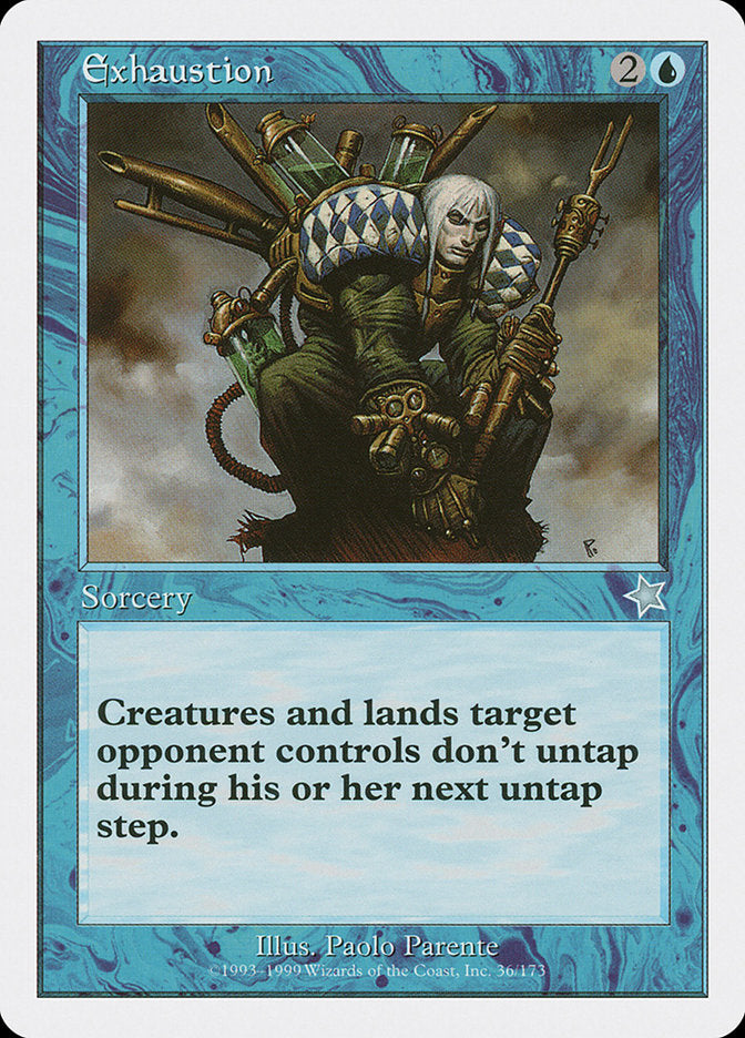 Exhaustion [Starter 1999] | Rook's Games and More