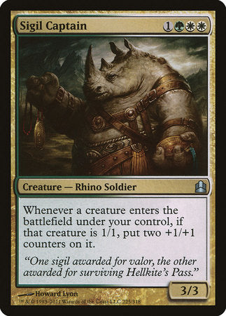 Sigil Captain [Commander 2011] | Rook's Games and More