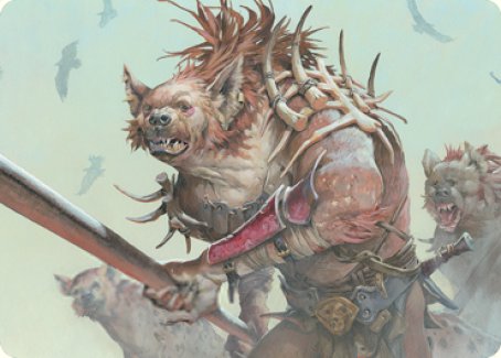 Gnoll Art Card [Dungeons & Dragons: Adventures in the Forgotten Realms Art Series] | Rook's Games and More