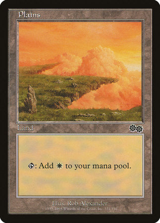Plains (331) [Urza's Saga] | Rook's Games and More