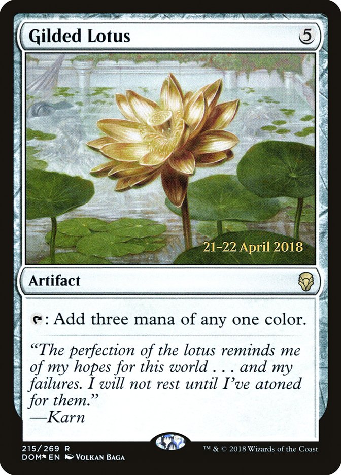 Gilded Lotus  [Dominaria Prerelease Promos] | Rook's Games and More