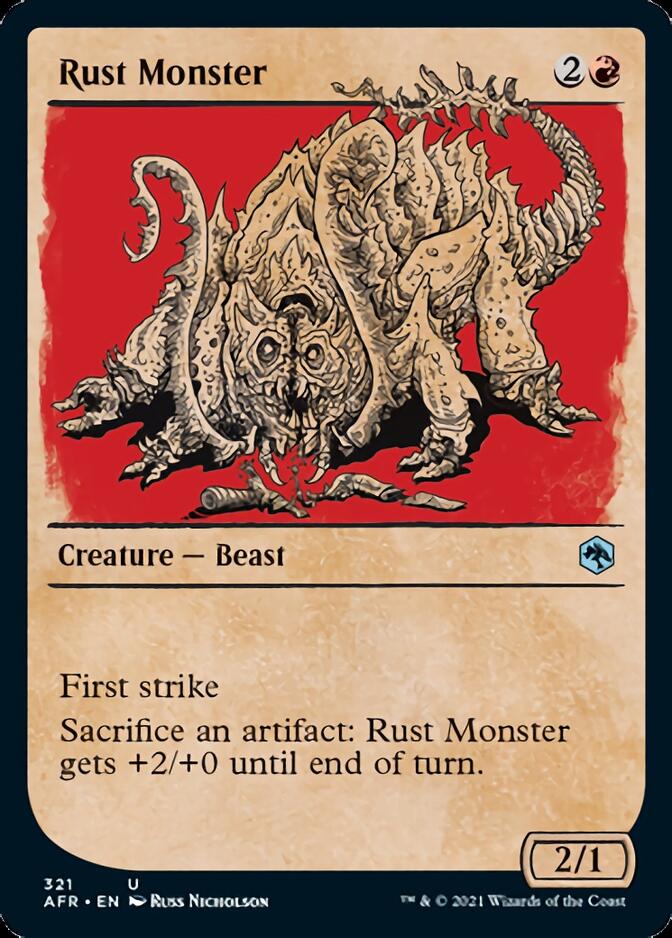 Rust Monster (Showcase) [Dungeons & Dragons: Adventures in the Forgotten Realms] | Rook's Games and More