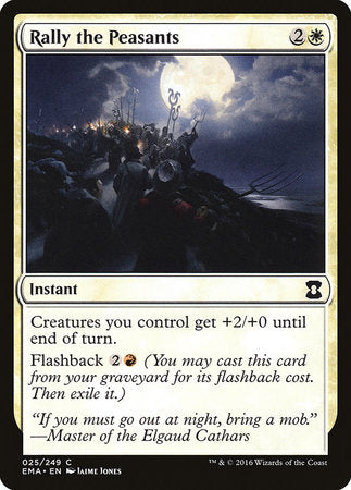 Rally the Peasants [Eternal Masters] | Rook's Games and More