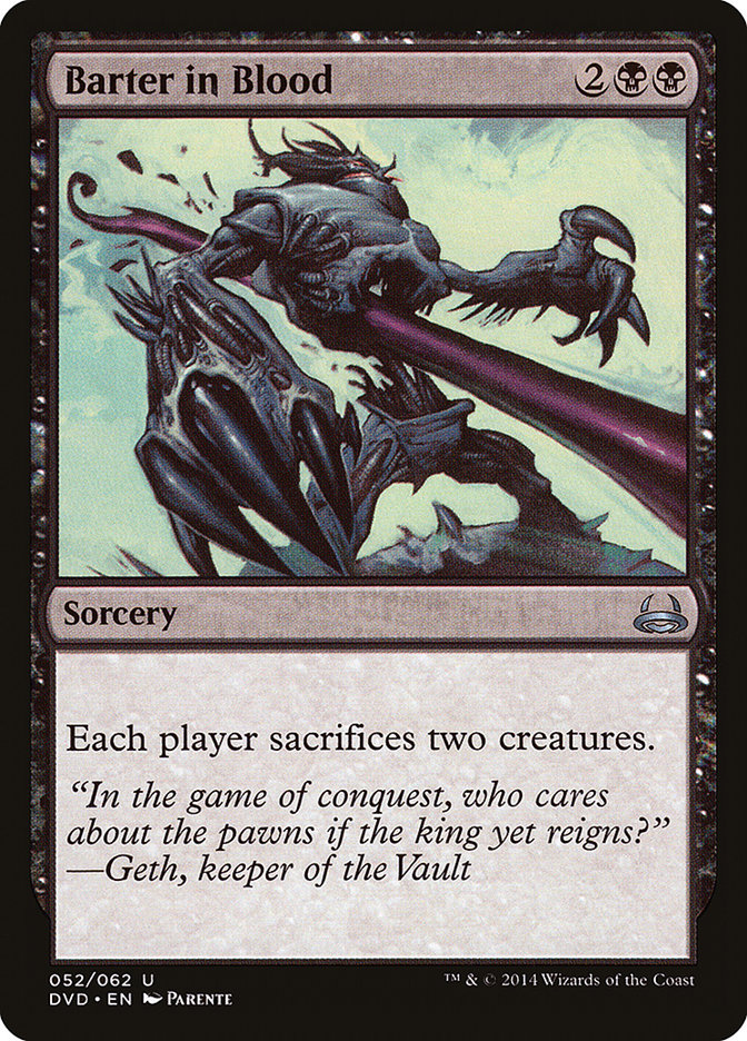 Barter in Blood (Divine vs. Demonic) [Duel Decks Anthology] | Rook's Games and More