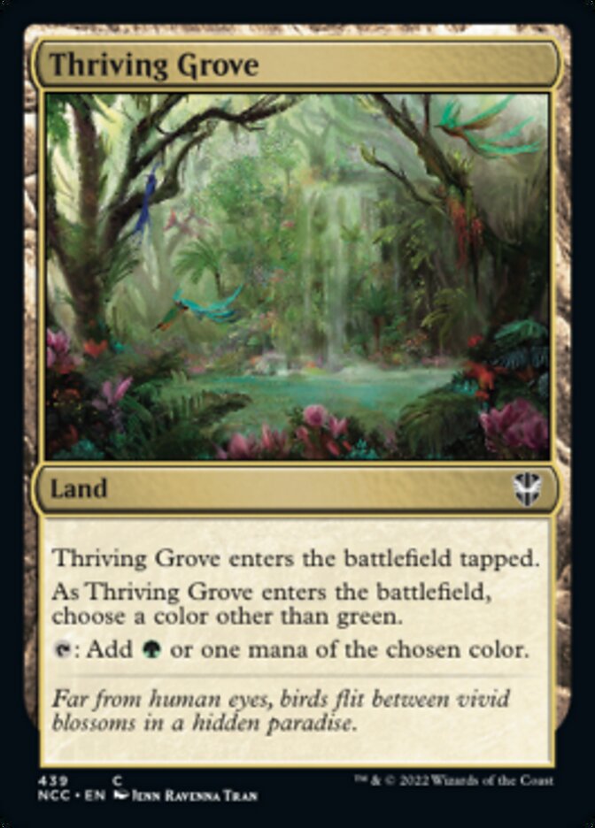 Thriving Grove [Streets of New Capenna Commander] | Rook's Games and More