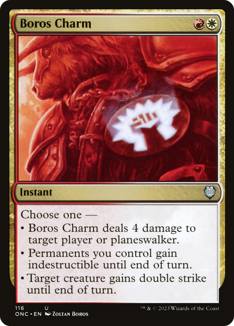 Boros Charm [Phyrexia: All Will Be One Commander] | Rook's Games and More