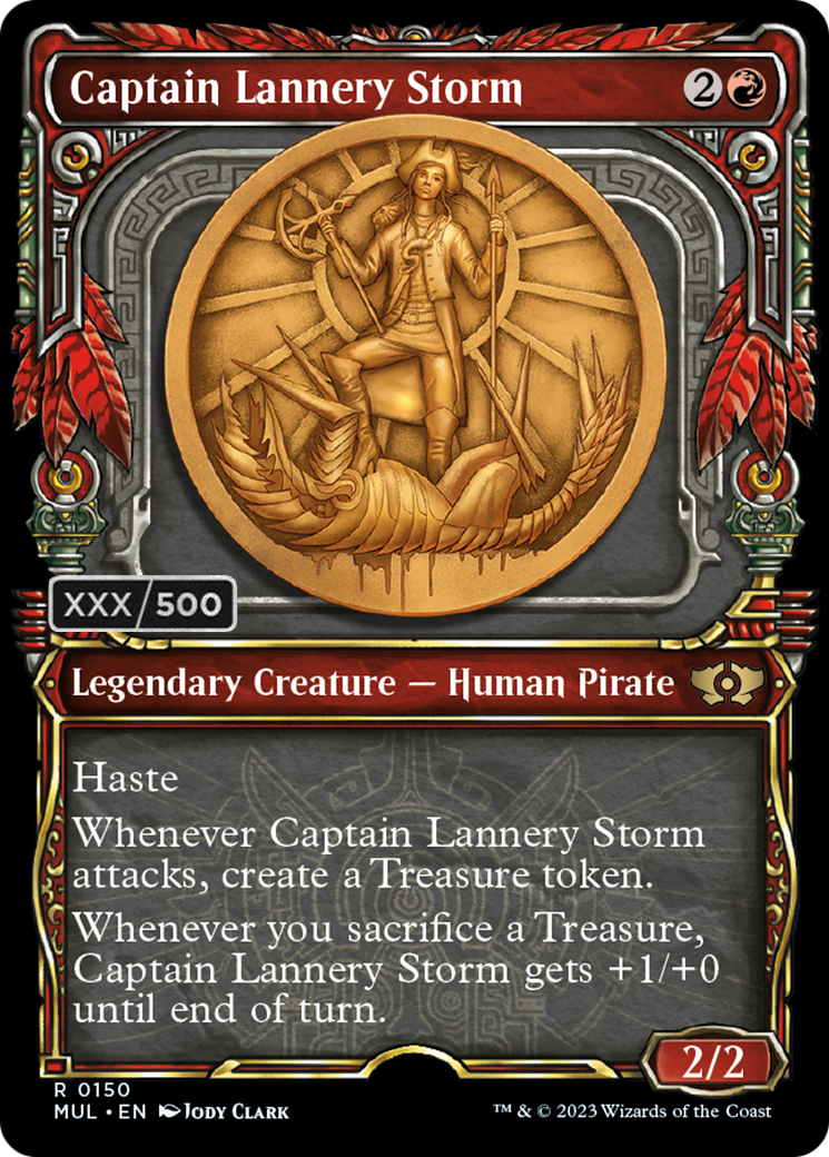 Captain Lannery Storm (Serialized) [Multiverse Legends] | Rook's Games and More