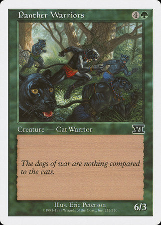 Panther Warriors [Classic Sixth Edition] | Rook's Games and More