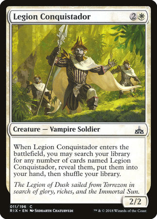 Legion Conquistador [Rivals of Ixalan] | Rook's Games and More