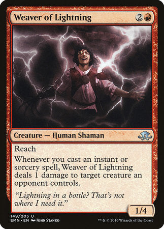 Weaver of Lightning [Eldritch Moon] | Rook's Games and More