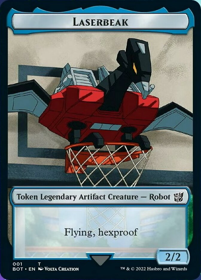 Laserbeak [Transformers Tokens] | Rook's Games and More