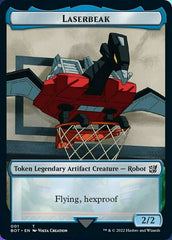 Powerstone // Laserbeak Double-Sided Token [The Brothers' War Tokens] | Rook's Games and More