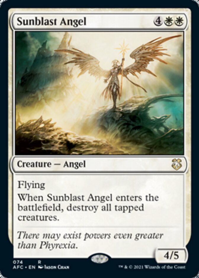 Sunblast Angel [Dungeons & Dragons: Adventures in the Forgotten Realms Commander] | Rook's Games and More