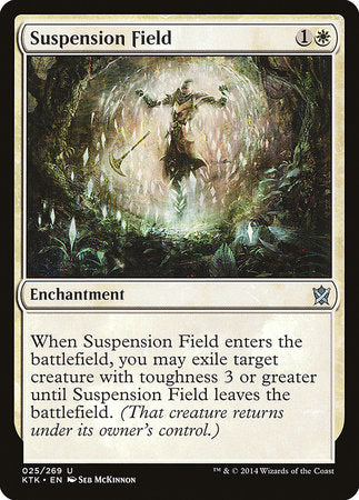 Suspension Field [Khans of Tarkir] | Rook's Games and More