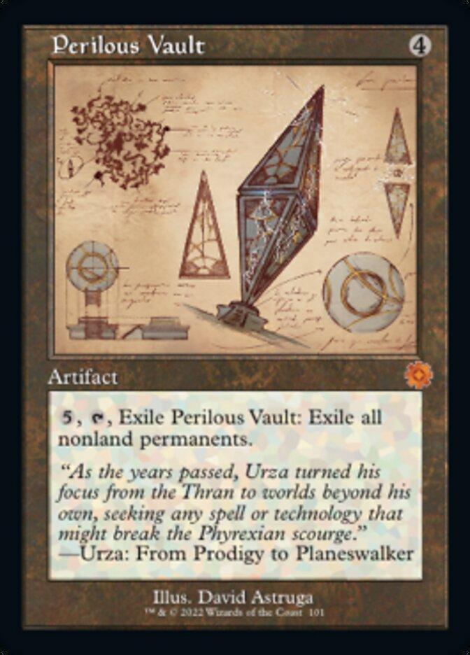 Perilous Vault (Retro Schematic) [The Brothers' War Retro Artifacts] | Rook's Games and More