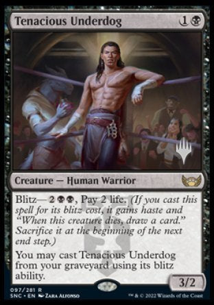 Tenacious Underdog (Promo Pack) [Streets of New Capenna Promos] | Rook's Games and More