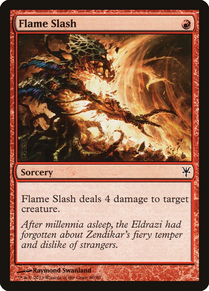 Flame Slash [Duel Decks: Sorin vs. Tibalt] | Rook's Games and More