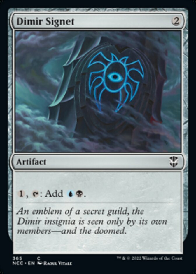 Dimir Signet [Streets of New Capenna Commander] | Rook's Games and More