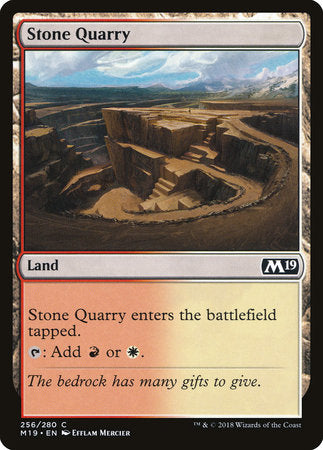 Stone Quarry [Core Set 2019] | Rook's Games and More