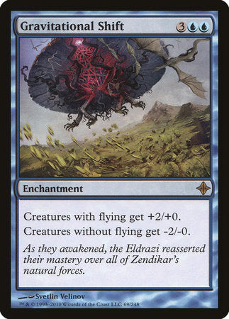 Gravitational Shift [Rise of the Eldrazi] | Rook's Games and More