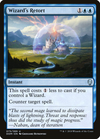 Wizard's Retort [Dominaria] | Rook's Games and More