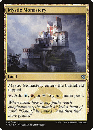 Mystic Monastery [Khans of Tarkir] | Rook's Games and More