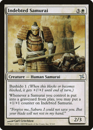 Indebted Samurai [Betrayers of Kamigawa] | Rook's Games and More