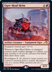 Ogre-Head Helm (Promo Pack) [Kamigawa: Neon Dynasty Promos]