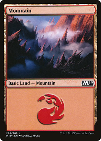 Mountain (276) [Core Set 2019] | Rook's Games and More