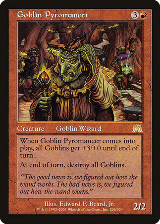 Goblin Pyromancer [Onslaught] | Rook's Games and More