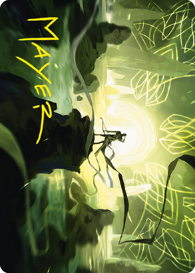 Legolas, Master Archer Art Card (Gold-Stamped Signature) [The Lord of the Rings: Tales of Middle-earth Art Series] | Rook's Games and More