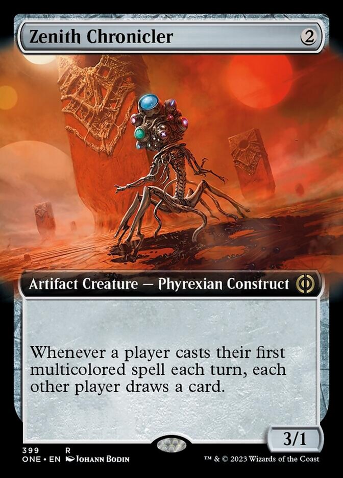 Zenith Chronicler (Extended Art) [Phyrexia: All Will Be One] | Rook's Games and More