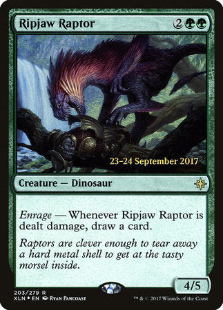 Ripjaw Raptor [Ixalan Promos] | Rook's Games and More