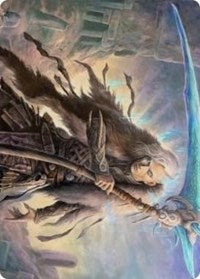 Egon, God of Death Art Card [Kaldheim: Art Series] | Rook's Games and More