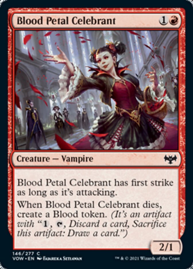 Blood Petal Celebrant [Innistrad: Crimson Vow] | Rook's Games and More