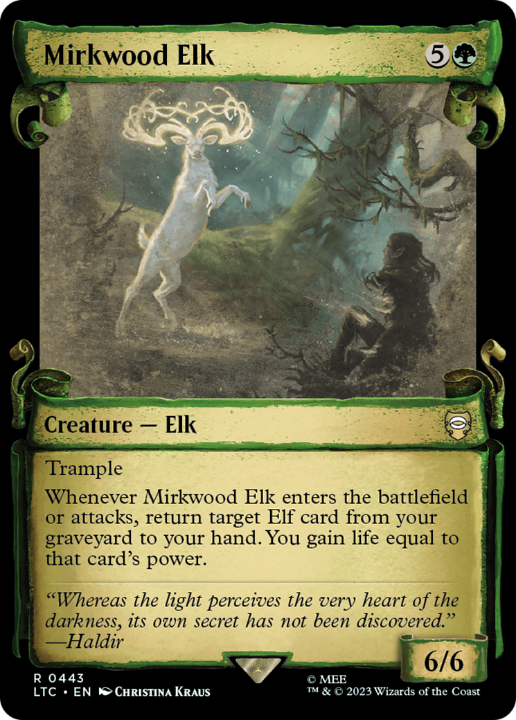 Mirkwood Elk [The Lord of the Rings: Tales of Middle-Earth Commander Showcase Scrolls] | Rook's Games and More