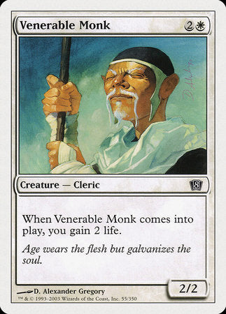 Venerable Monk [Eighth Edition] | Rook's Games and More