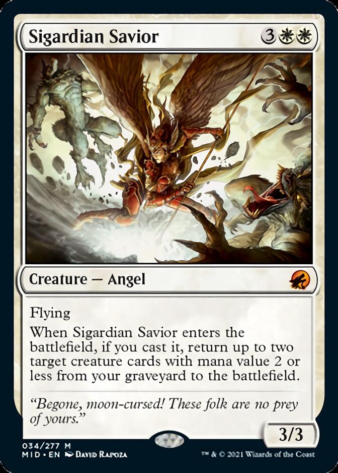 Sigardian Savior [Innistrad: Midnight Hunt] | Rook's Games and More