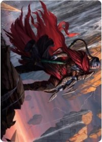 Anowon, the Ruin Thief Art Card [Zendikar Rising Art Series] | Rook's Games and More