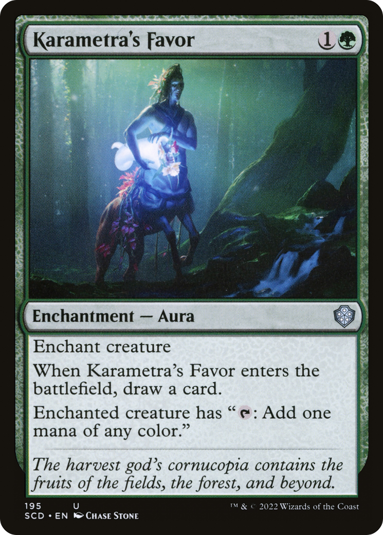 Karametra's Favor [Starter Commander Decks] | Rook's Games and More