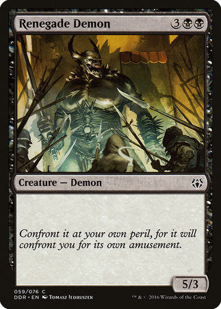 Renegade Demon [Duel Decks: Nissa vs. Ob Nixilis] | Rook's Games and More
