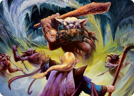 Den of the Bugbear (Dungeon Module) Art Card [Dungeons & Dragons: Adventures in the Forgotten Realms Art Series] | Rook's Games and More