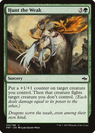 Hunt the Weak [Fate Reforged] | Rook's Games and More