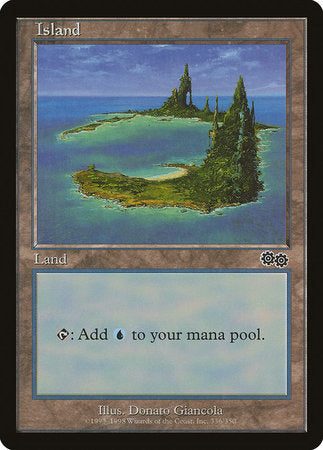 Island (336) [Urza's Saga] | Rook's Games and More