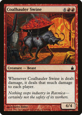 Coalhauler Swine [Ravnica: City of Guilds] | Rook's Games and More