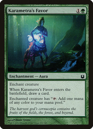 Karametra's Favor [Born of the Gods] | Rook's Games and More