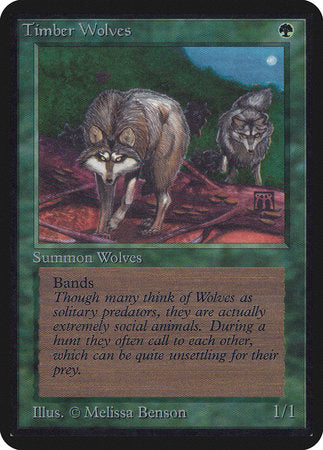 Timber Wolves [Limited Edition Alpha] | Rook's Games and More