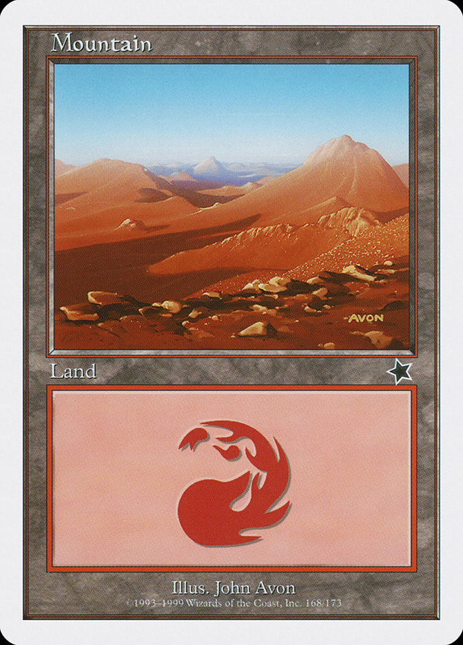 Mountain (168) [Starter 1999] | Rook's Games and More