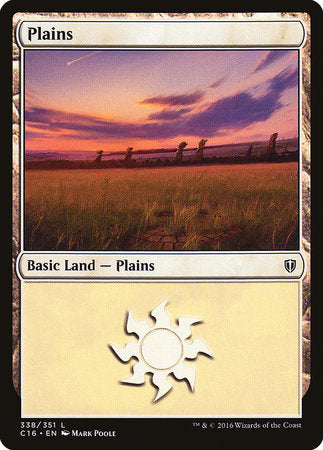Plains (338) [Commander 2016] | Rook's Games and More