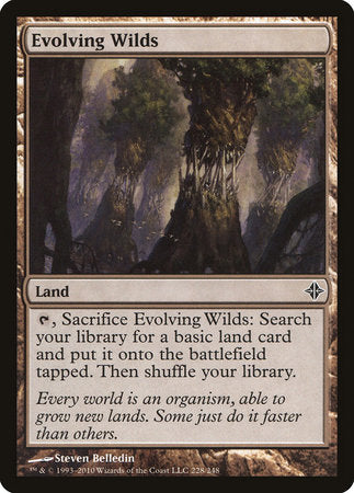 Evolving Wilds [Rise of the Eldrazi] | Rook's Games and More